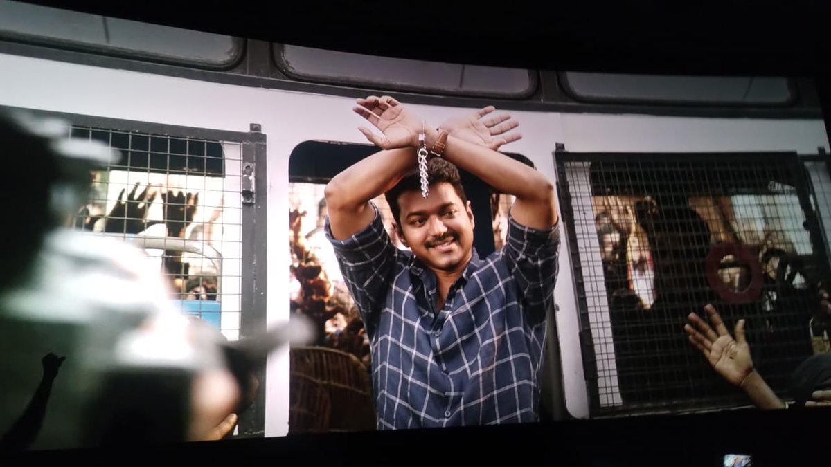 Vishnu Cinemas (@vishnucinemas) on Twitter photo Dear nanba and Nanbi's Thanks for grand success of #MersalRerelease <a href="/VishnuCinemas/">Vishnu Cinemas</a> 💥
And the celebrations are not over ,So GET READY FOR THE SECOND ROUND WITH ANOTHER THALAPATHY'S BLOCKBUSTER 😉😎🔥 . . . . . . .
UPDATE SOON...!
#ThalapathyVijay #Vijay #JanaNayagan Dear nanba and Nanbi's Thanks for grand success of #MersalRerelease <a href="/VishnuCinemas/">Vishnu Cinemas</a> 💥
And the celebrations are not over ,So GET READY FOR THE SECOND ROUND WITH ANOTHER THALAPATHY'S BLOCKBUSTER 😉😎🔥 . . . . . . .
UPDATE SOON...!
#ThalapathyVijay #Vijay #JanaNayagan