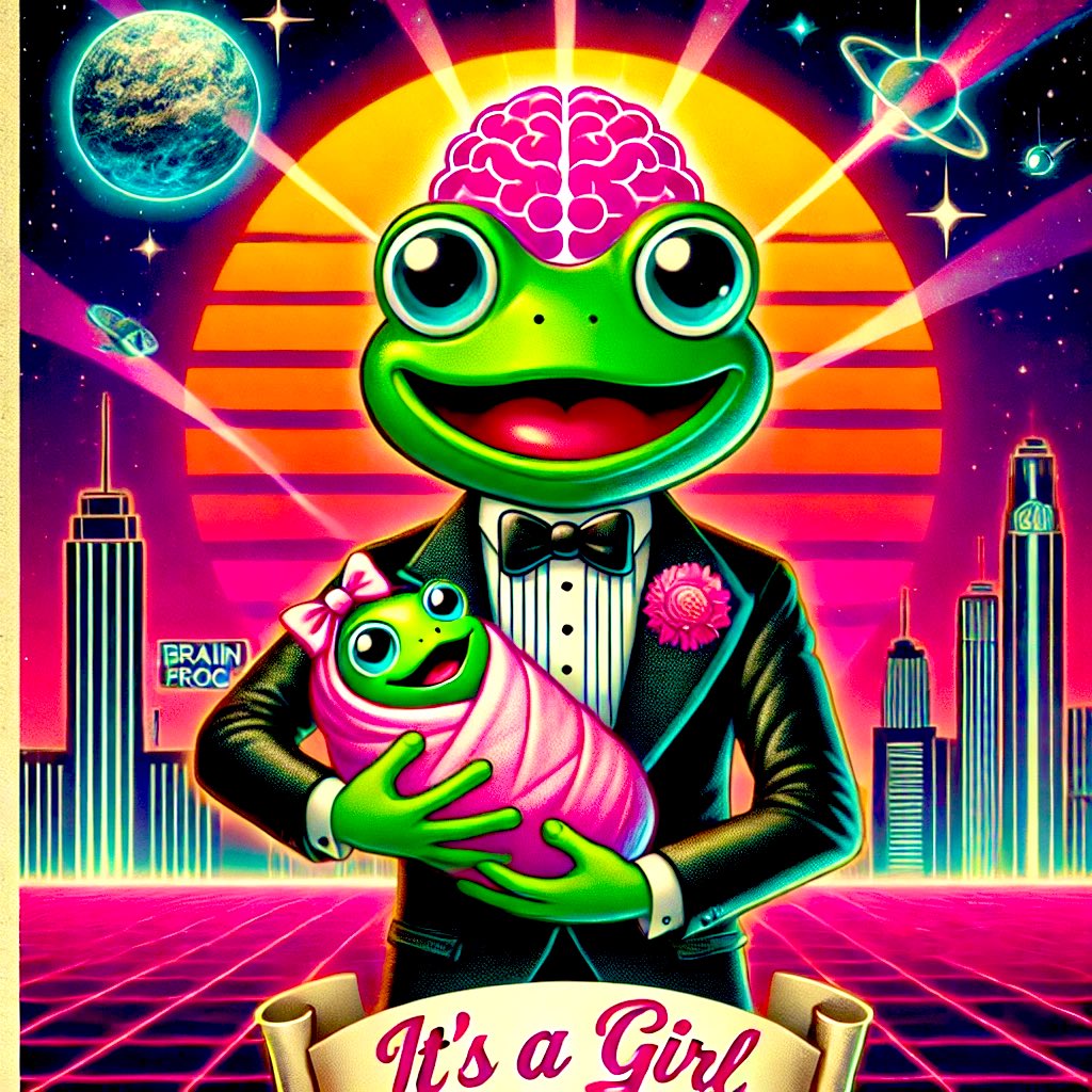 BRAINFROG (@brainfrogxlm) on Twitter photo Congrats to my dev Dad <a href="/RenegadeJpg/">RenegadeJpg</a>
He and his family welcomed their 3rd child into the world yesterday afternoon and it’s a GIRL!
Thanks for ALL you create, RenegadeJpg and big love from all the smart frogs 🧠🐸 Congrats to my dev Dad <a href="/RenegadeJpg/">RenegadeJpg</a>
He and his family welcomed their 3rd child into the world yesterday afternoon and it’s a GIRL!
Thanks for ALL you create, RenegadeJpg and big love from all the smart frogs 🧠🐸