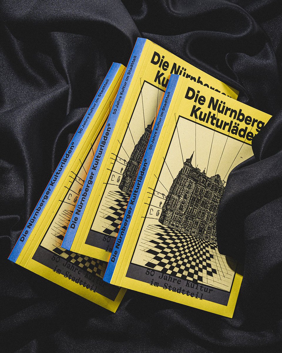 grillitype's tweet image. 50th anniversary of Nuremberg’s Kulturläden. 🎈
Using GT Pressura and GT Alpina, design studio Complex Pleasures created a vibrant book and accompanying campaign that traces the rich history of Nuremberg.