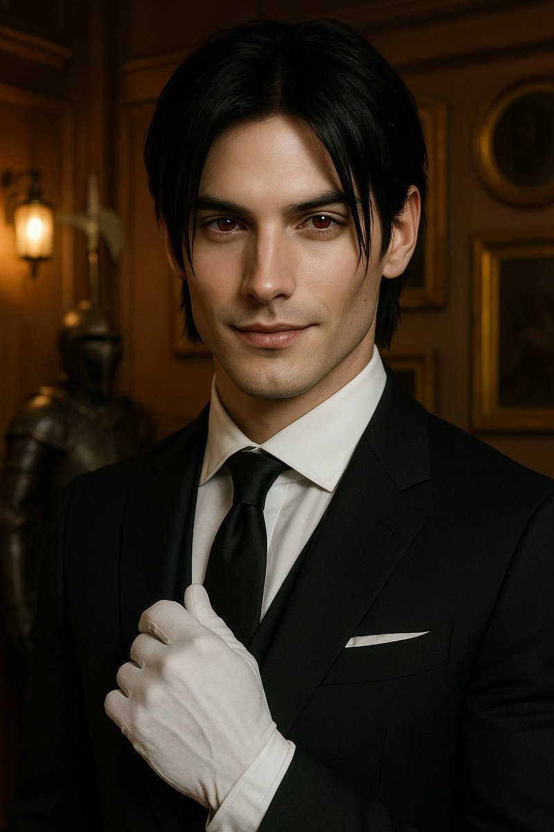 Angels2040's tweet photo. Sebastian from Black Butler as a real human https://t.co/yMT2YDqYYv