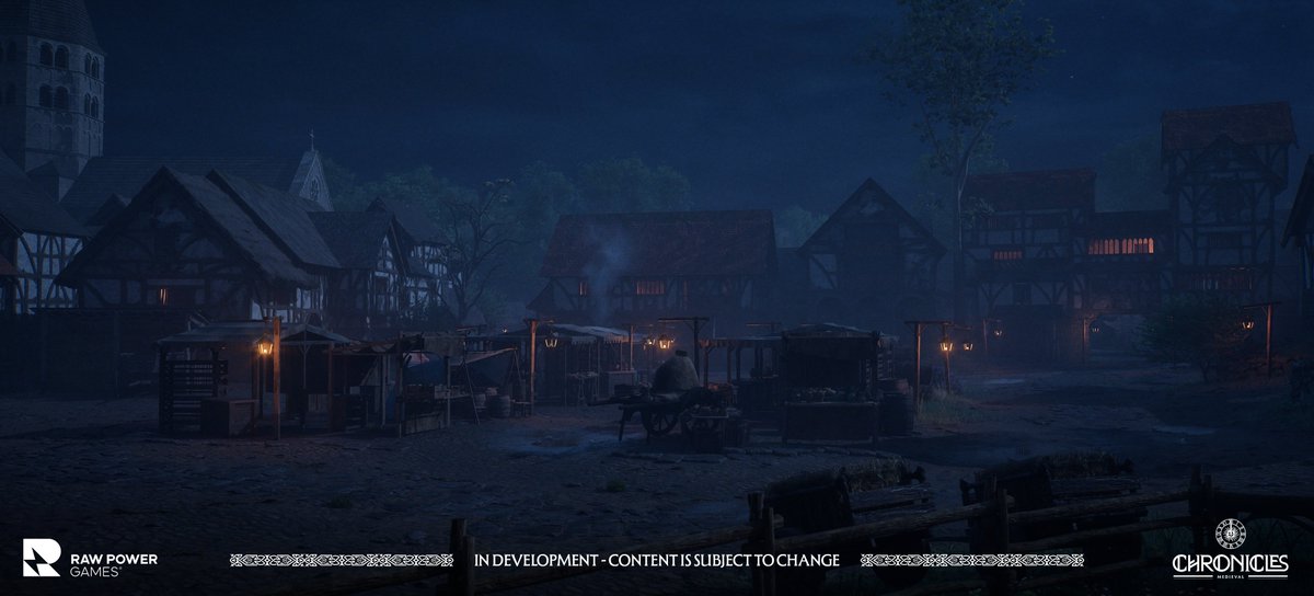 Chronicles1313's tweet image. Our first little sneak peek is all about settlements!
Here’s a small glimpse into a place you might one day call home, rule … or conquer. ⚔️
These early shots from Chronicles: Medieval gives a taste of the world we’re building.