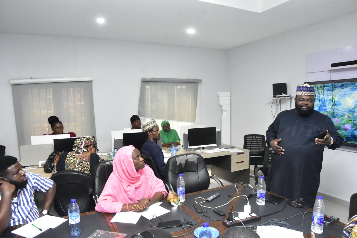 Daily_TrustF's tweet image. Chief Operating Officer, TrustTV, Ibrahim Shehu during his session