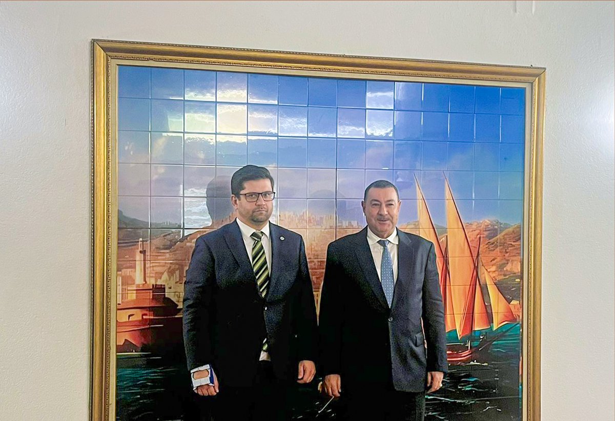 Today, the Algerian Minister of Transport <a href="/DesTransports/">Ministère des Transports - وزارة النقل</a> , Mr. Saïd Sayoud, welcomed the Secretary General of OTIF, Mr. Aleksandr Kuzmenko, for a highly constructive meeting. Discussions focused in particular on advancing technical interoperability in railway  across the region.