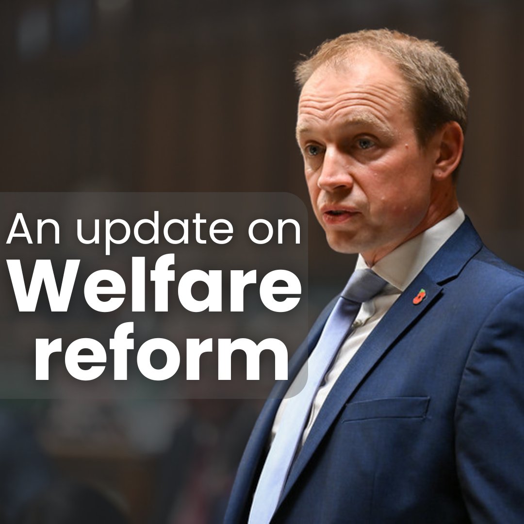 I cannot support the government's welfare proposals as they stand and, together with more than 100 Labour MPs, have added my name to the 'reasoned amendment'.

My full statement on my website 👇

darrenpaffey.org.uk/2025/06/24/im-…