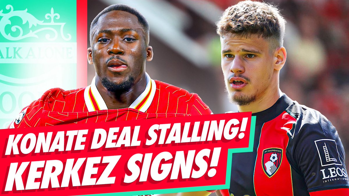 AGT (@alexgildeatrott) on Twitter photo My thoughts on Konate’s contract stalling…
‘Give Him 170K Per Week!’ | Konate Contract Stalling | Top 5 Nuñez Moments | Kerkez Is A Red <a href="/TheKopTV1/">The Kop TV</a>
youtu.be/nRIveJDu2dg My thoughts on Konate’s contract stalling…
‘Give Him 170K Per Week!’ | Konate Contract Stalling | Top 5 Nuñez Moments | Kerkez Is A Red <a href="/TheKopTV1/">The Kop TV</a>
youtu.be/nRIveJDu2dg