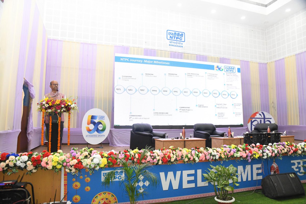 k.m prashanth (@kmp19k) on Twitter photo Spoke about “ NTPC’s role in Power Generation of India “ during the Regional Communication Workshop organised by <a href="/PIB_Guwahati/">PIB in Assam</a>
#vartalap
<a href="/ntpclimited/">NTPC Limited</a> Spoke about “ NTPC’s role in Power Generation of India “ during the Regional Communication Workshop organised by <a href="/PIB_Guwahati/">PIB in Assam</a>
#vartalap
<a href="/ntpclimited/">NTPC Limited</a>