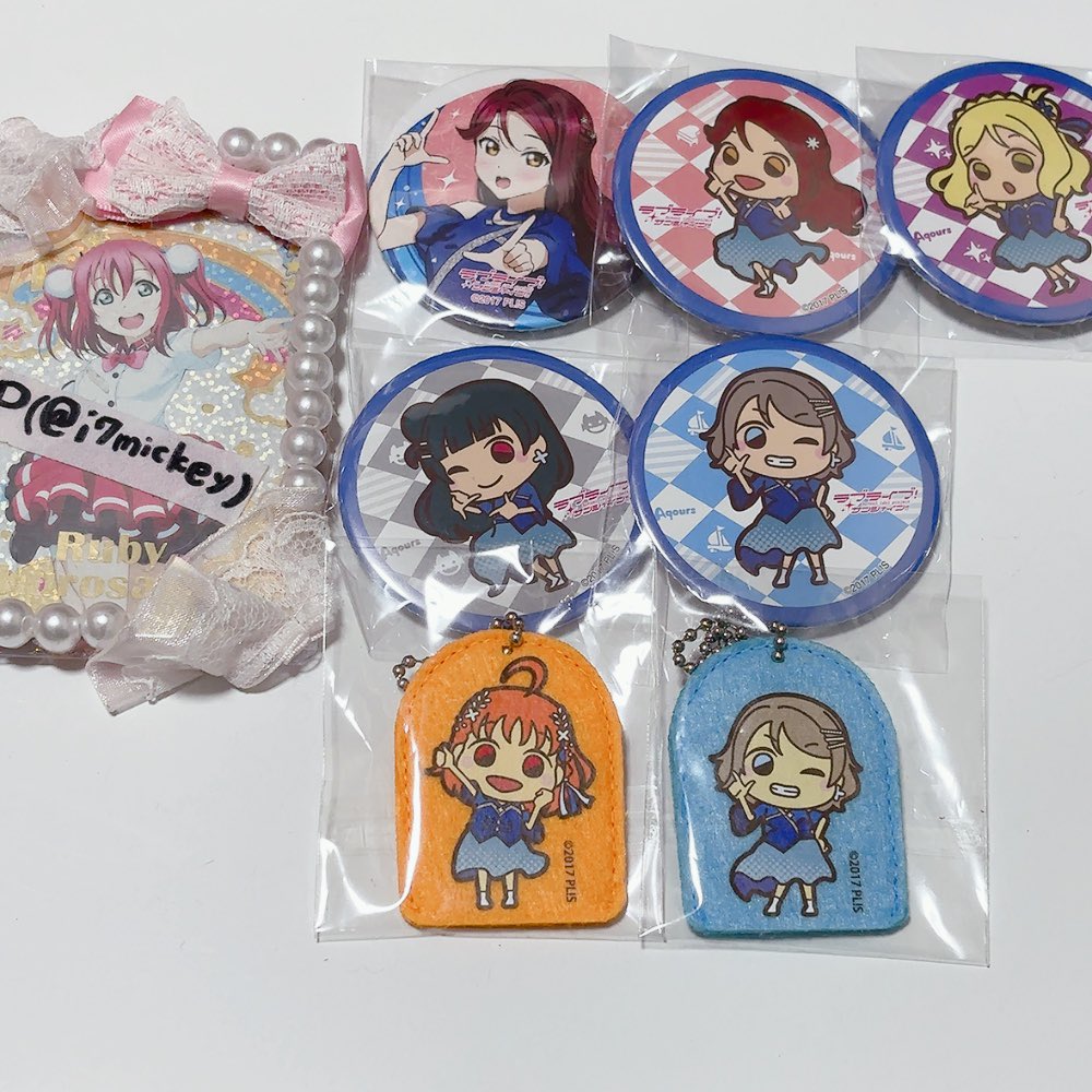 Aqours finale love live 永久stage 缶バッジ善子