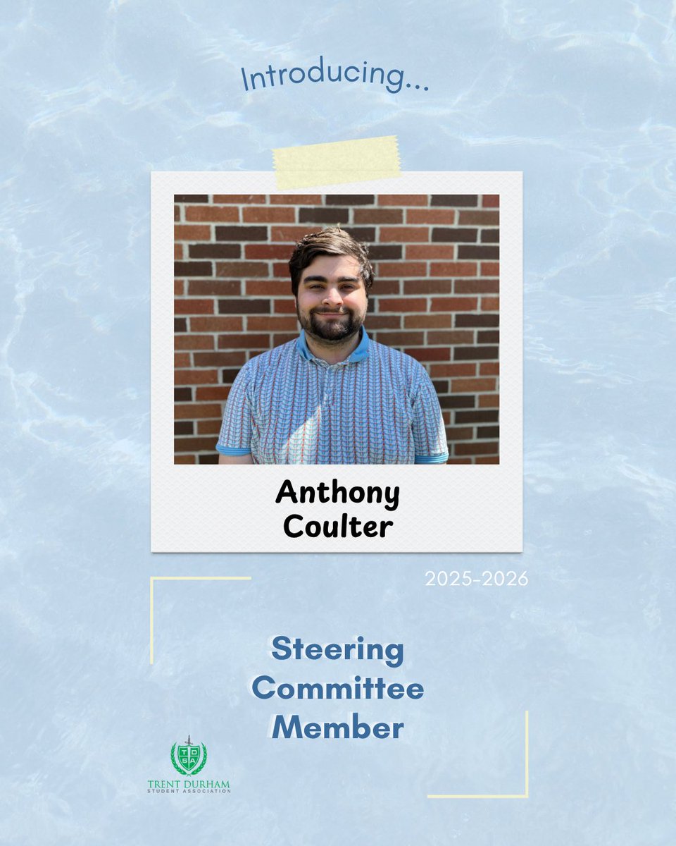 Last but not least from our SC Intros, we have Anthony! He is the former VP External Affairs turns President of TDSA. Find out more about Anthony here: ousa.ca/intro_anthony