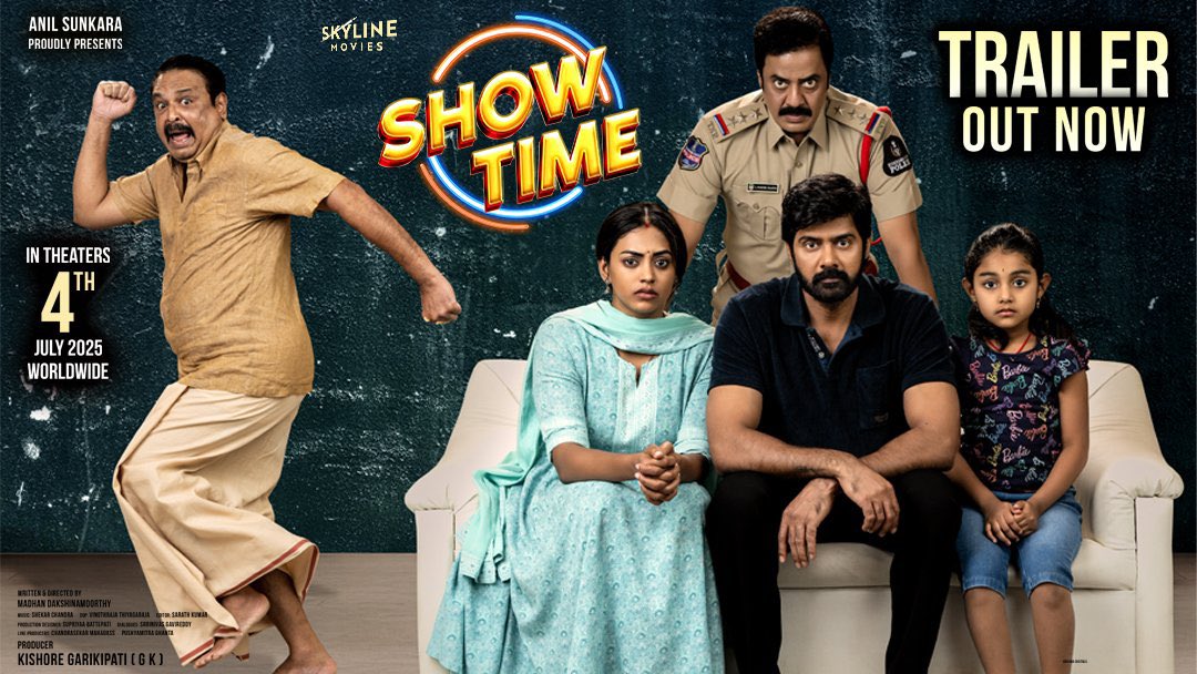 Naresh Vijaya Krishna (@itsactornaresh) on Twitter photo Another awesome lead role in another awesome film #Showtime - Trailer launched today 🤗🤗🤗
Glad to be part of this thrilling film! Hearty congratulations to Hero <a href="/Naveenc212/">Actor Naveen Chandra</a> , Director <a href="/aruvimadhan/">Madhan Dhakshinamoorthy</a>, and our entire team for July 4th release!
youtu.be/dr6jmsU7fug Another awesome lead role in another awesome film #Showtime - Trailer launched today 🤗🤗🤗
Glad to be part of this thrilling film! Hearty congratulations to Hero <a href="/Naveenc212/">Actor Naveen Chandra</a> , Director <a href="/aruvimadhan/">Madhan Dhakshinamoorthy</a>, and our entire team for July 4th release!
youtu.be/dr6jmsU7fug