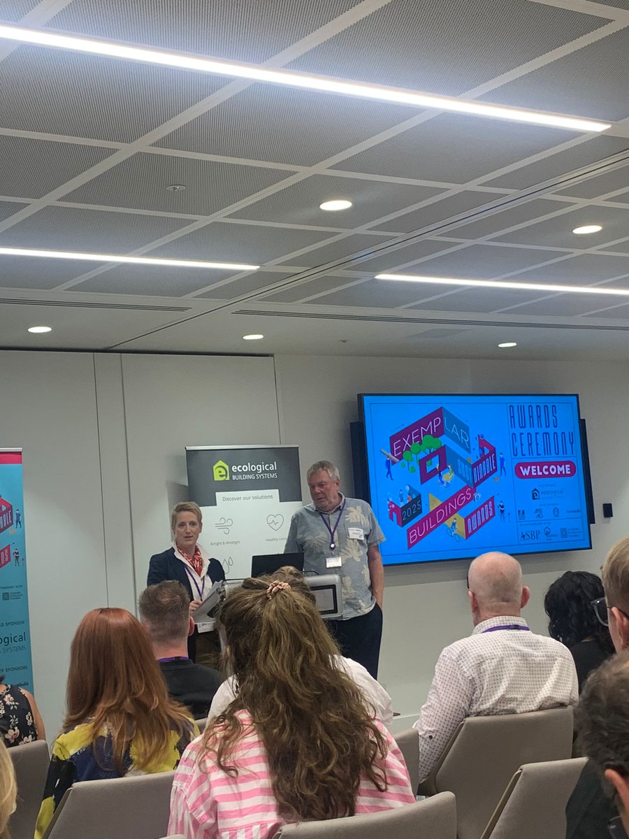 KindBuilders's tweet image. As members of the Passivhaus Trust we are delighted to be attending the ‘Exemplar Sustainable Building Awards 2025’ this afternoon!

#KindAndCo #PassivhausTrust #Sustainability #Innovation #Kind80 #ASBP #SustainableDevelopmentFoundation