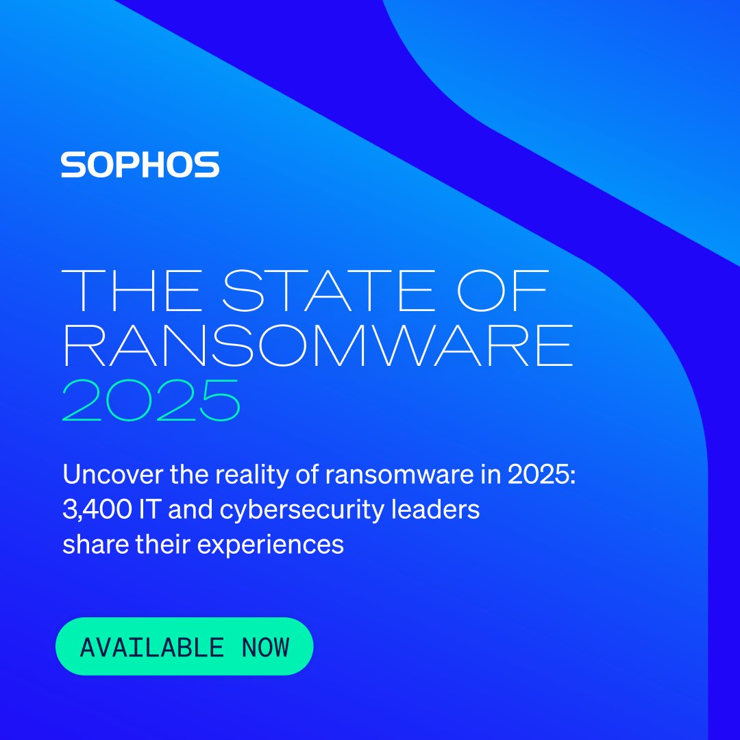 3,400 orgs. 17 countries. One global ransomware reality.
💰 Are companies paying?
💸 What’s the real cost?
📉 What are the consequences?

The 2025 State of Ransomware Report is now live — the reality of ransomware from behind the headlines. sophos.com/en-us/content/…