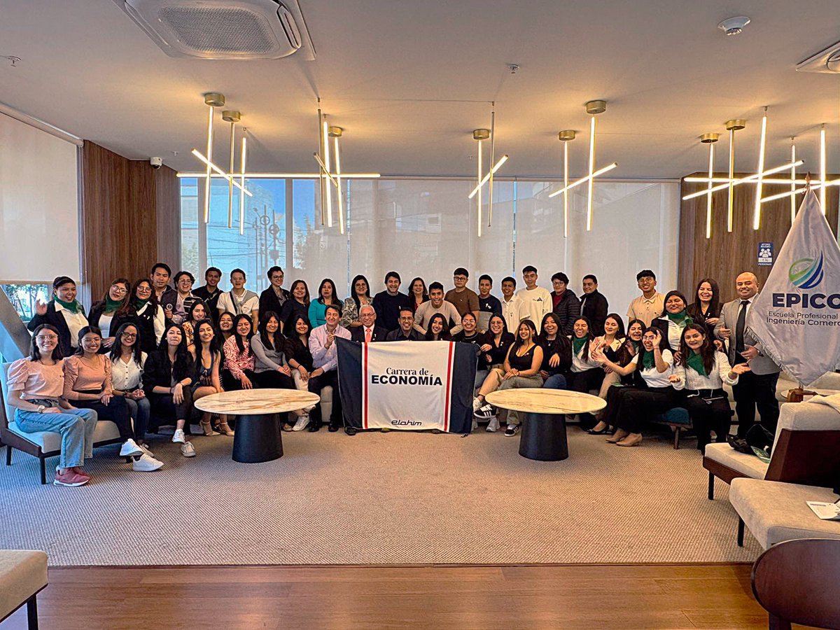 Unach (@unach_ec) on Twitter photo 🌎✈️ ¡La #UNACH traspasa fronteras!
Estudiantes de 6.º y 7.º semestre de Economía vivieron una estancia académica internacional en la <a href="/UCSM_oficial/">Universidad Católica de Santa María</a> (Arequipa, Perú), fortaleciendo su formación profesional con #UnachExperience 🇪🇨🤝🇵🇪
#Internacionalización #EconomíaUnach 🌎✈️ ¡La #UNACH traspasa fronteras!
Estudiantes de 6.º y 7.º semestre de Economía vivieron una estancia académica internacional en la <a href="/UCSM_oficial/">Universidad Católica de Santa María</a> (Arequipa, Perú), fortaleciendo su formación profesional con #UnachExperience 🇪🇨🤝🇵🇪
#Internacionalización #EconomíaUnach