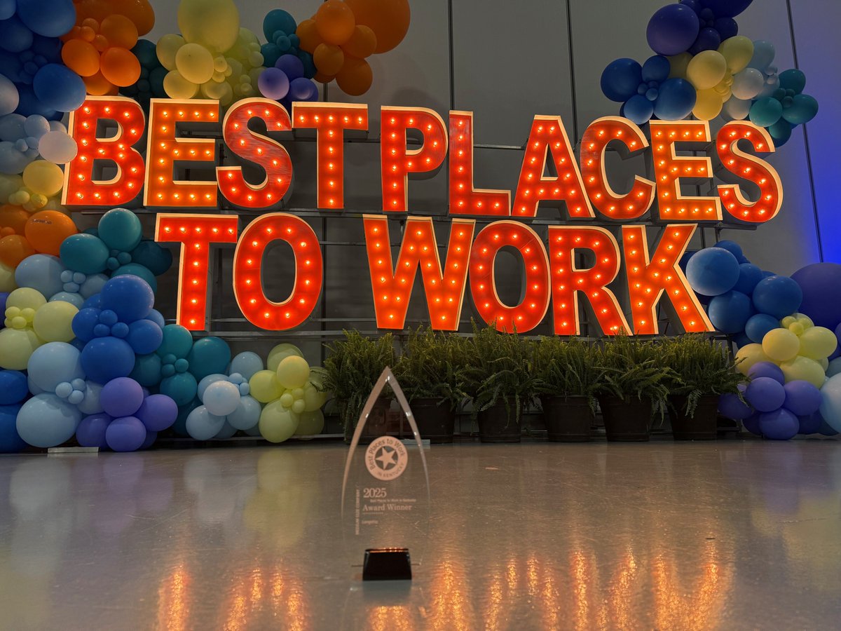 LongshipLex's tweet image. 🏆BPTW KY 2025🏆

Longship is honored to be named one of the Best Places to Work in Kentucky for the third year in a row! 

#BPTWKY #BPTWKY2025 #longship #jointheship #lifeatlongship #longshipcareers