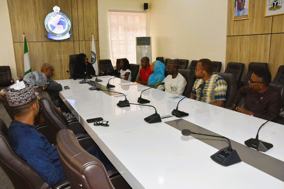Nigerian Financial Intelligence Unit supports a Nigerian Participant of the 2024 Inter-University Speech Contest. Presented GIABA donated computer to her. In addition, The CEO of NFIU released a cheque of 250,000 Naira to her on behalf of GIABA. GIABA supports students in its MS'