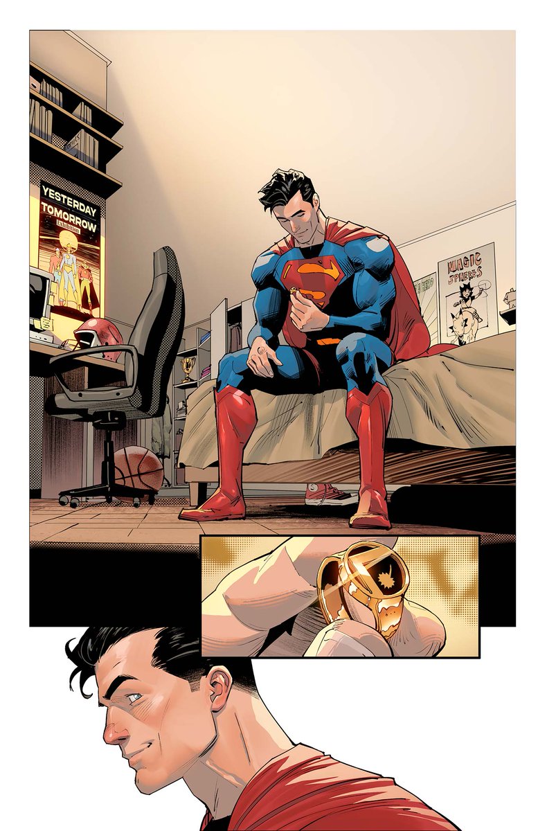 Superman must save the future in SUPERMAN #28 this July!

<a href="/Danmora_c/">Dan Mora</a> and Alejandro Sánchez did killer work on this issue. One of the best looking stories of our run. It's full of stunning action but also the quiet moments.

Be sure to pre-order SUPERMAN #28 this week!