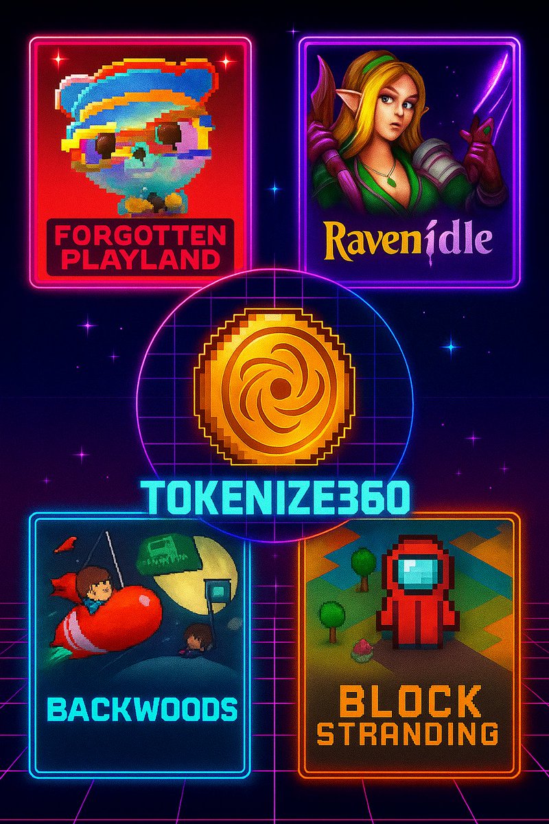 Tokenize 360 (@tokenize360) on Twitter photo Web3 Gaming is dead? We don't think so!π¨
π <a href="/ForgotPlayland/">Forgotten Playland</a> goes fully on-chain! Spring Festival Battle Pass now live! Earn Toyboxes + cosmetics
π¦
<a href="/RavenIdle/">RavenIdle</a> launches July 4! $570K prize pool funded 100% by Battle Pass sales
π <a href="/TheBackwoodsSol/">The Backwoods | Join LEAF Seasonπ</a> returns! Nightville reopens, Web3 Gaming is dead? We don't think so!π¨
π <a href="/ForgotPlayland/">Forgotten Playland</a> goes fully on-chain! Spring Festival Battle Pass now live! Earn Toyboxes + cosmetics
π¦
<a href="/RavenIdle/">RavenIdle</a> launches July 4! $570K prize pool funded 100% by Battle Pass sales
π <a href="/TheBackwoodsSol/">The Backwoods | Join LEAF Seasonπ</a> returns! Nightville reopens,