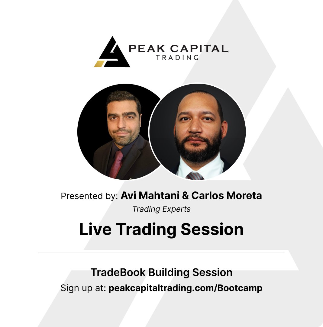 PeakCapTrading's tweet image. No slowing down on this Day Trading Tuesday

Today our Boot Camp has classes by @CarlosmBBT, @ThorYoung, and Brendon the DAS Master