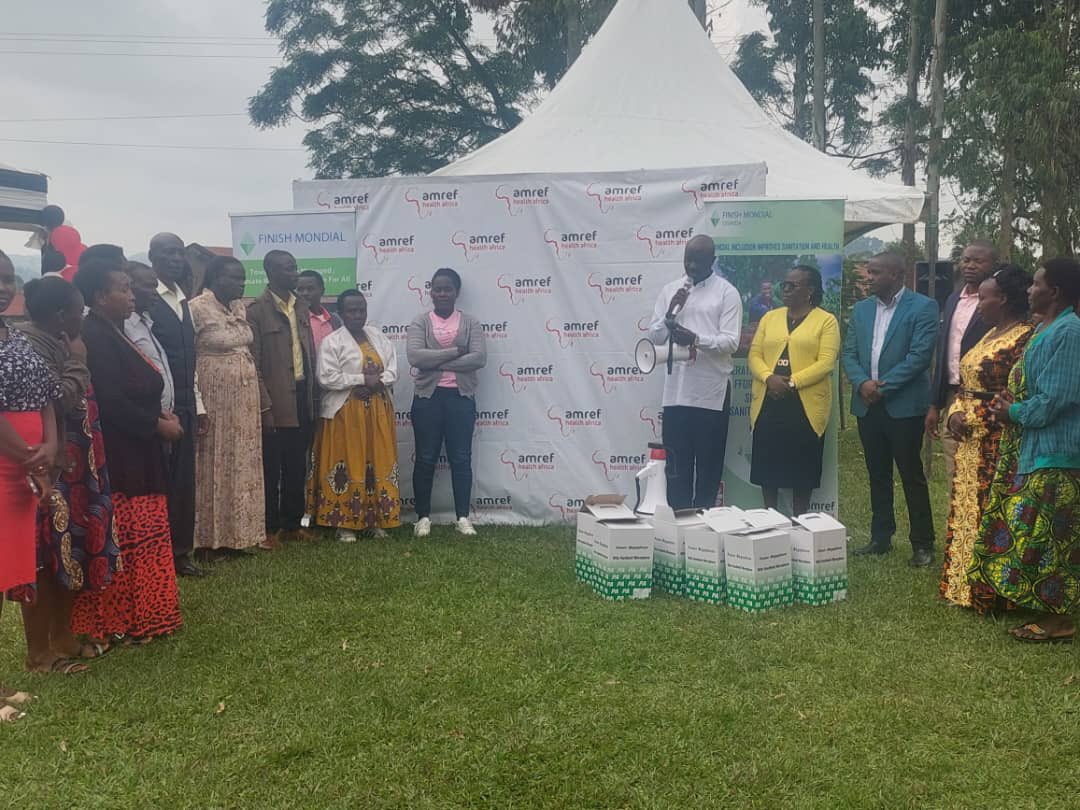 Today as we closed Our Good Parterner AMREF OUR Chairman Abooki Handed over 82 megaphones to VHT sub county coordinators , parish coordinators and HAs.
The mega phones will support Community sensitization and mobilization in health and development related issues in the community