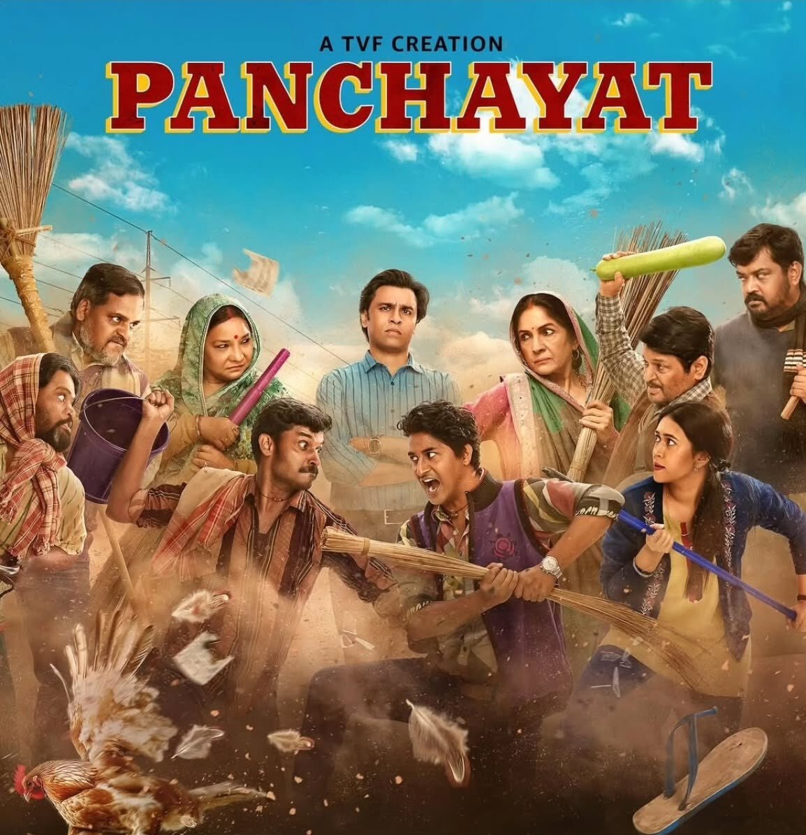 #PanchayatS4 

Compared to previous season this one is underwhelming for me, has it moments in places with heartwarming and comedy scenes but narration is so flat and tedious.. liked episode 3 &amp; 4 very much

Comedies worked in most parts, the conflicts werent much impactful too..