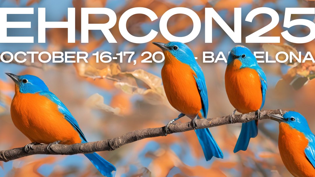 Heads up! Just a week left to snap up the last of the Early Bird tickets for #EHRCON25... tickettailor.com/events/openehr… 
#openEHR #conference #Barcelona