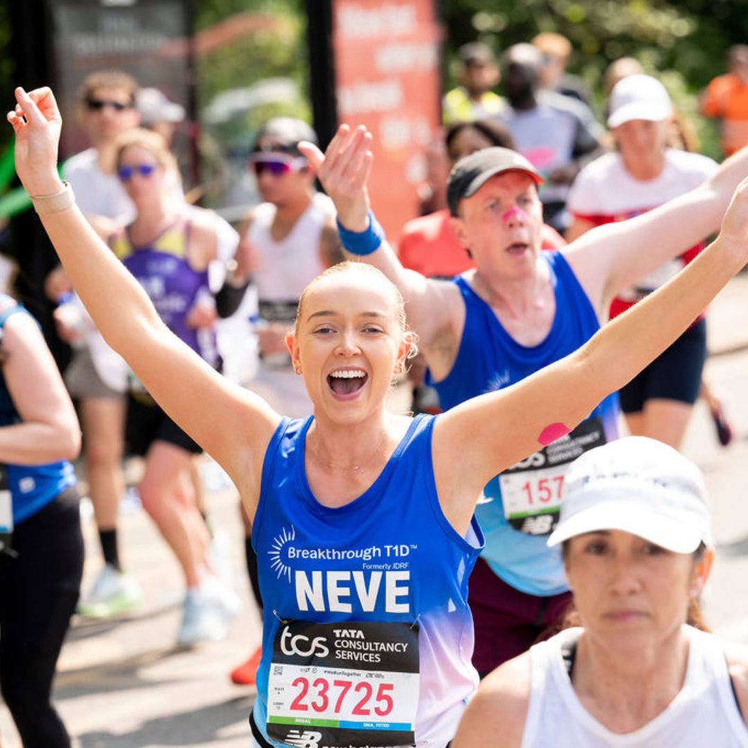 Got a place in the TCS London Marathon 2026 ballot?

Join Team Breakthrough T1D and run to transform the lives of people living with type 1 diabetes. There’s no set fundraising target, just raise what you can. 

Join us next year: bit.ly/4lj2RB6

Our 2025 runners raised