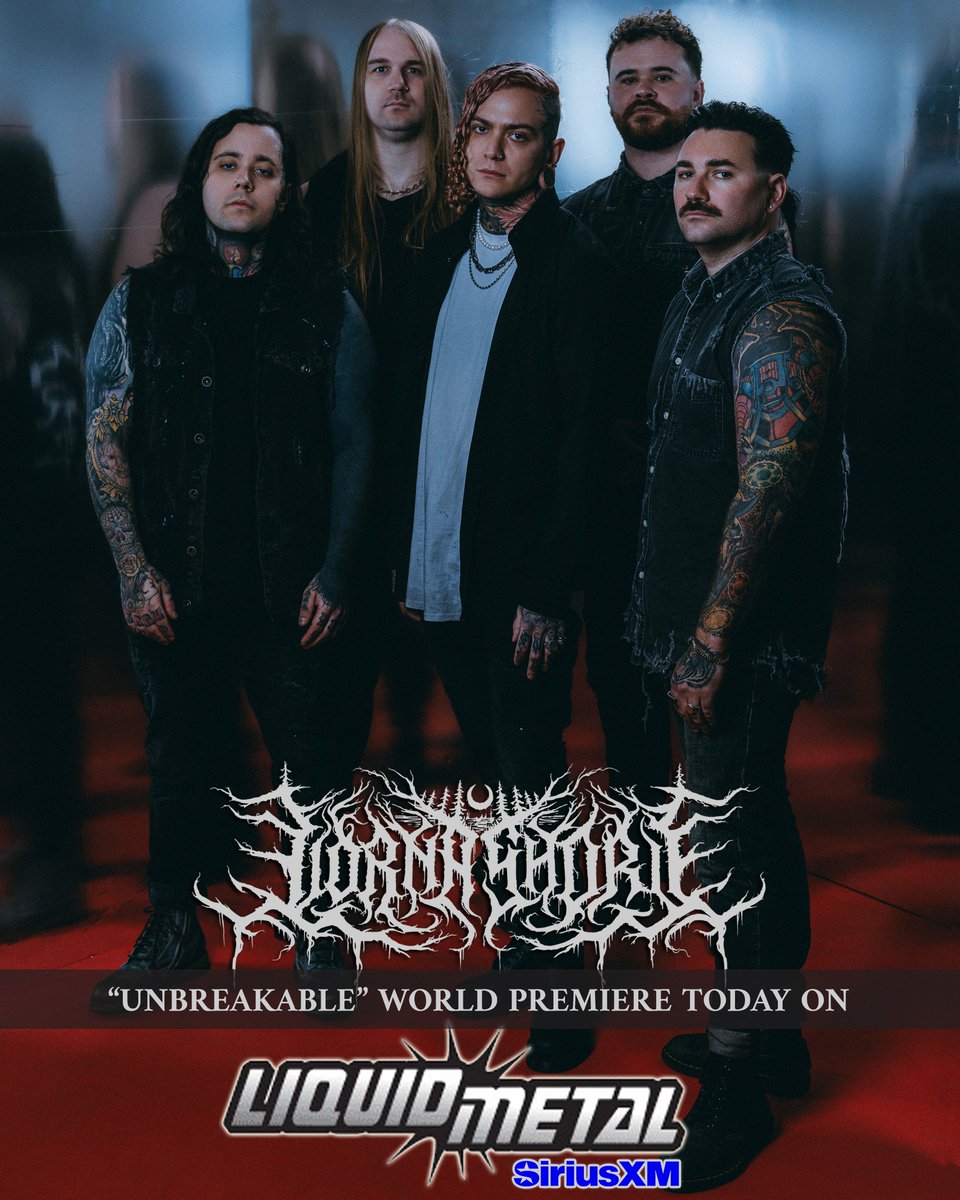 Lorna Shore (@lornashore) on Twitter photo 🚨 World premiere of our brand new song "Unbreakable" can be heard over at <a href="/fnliquidmetal/">SiriusXM Liquid Metal</a> all day today! 🚨 World premiere of our brand new song "Unbreakable" can be heard over at <a href="/fnliquidmetal/">SiriusXM Liquid Metal</a> all day today!