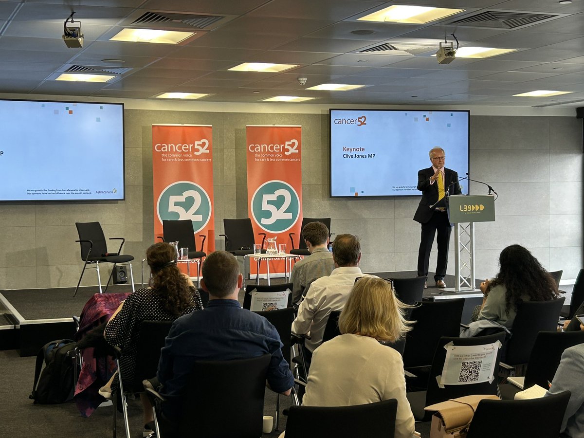 Cancer52org's tweet image. This afternoon at the #BigCancer52Conversation we’re hearing incredible stories of patients' experiences of rare & less common cancers
Thank you @AstraZeneca UK @TNLComFund @Level39CW for making today possible