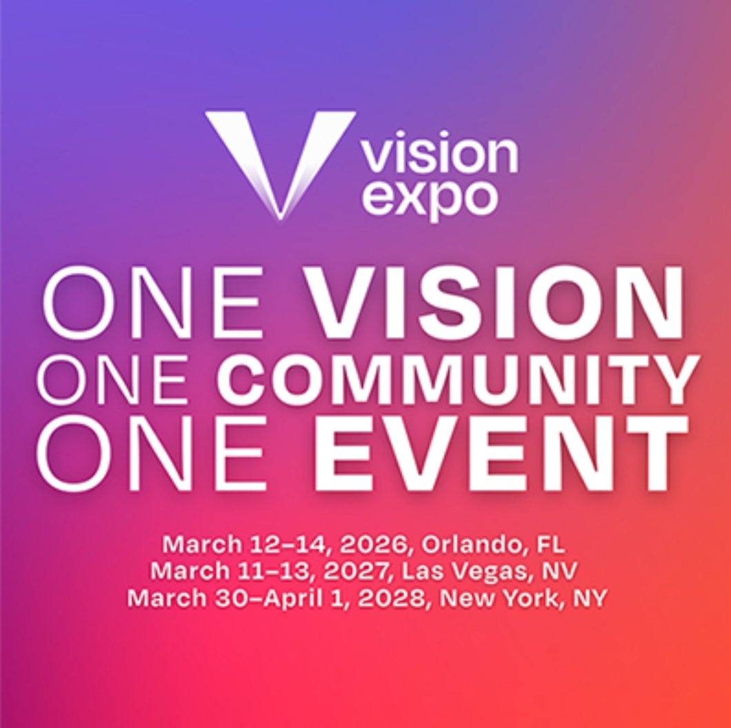 Vision Expo to Become Single Annual Event in 2026

The unified show will take place each year in March and rotate among top US cities from the East to the West Coast. Read the story: reviewofoptometry.com/article/vision…

#visionexpo #visionexpoeast #visionexpowest #eyecare #optometry
