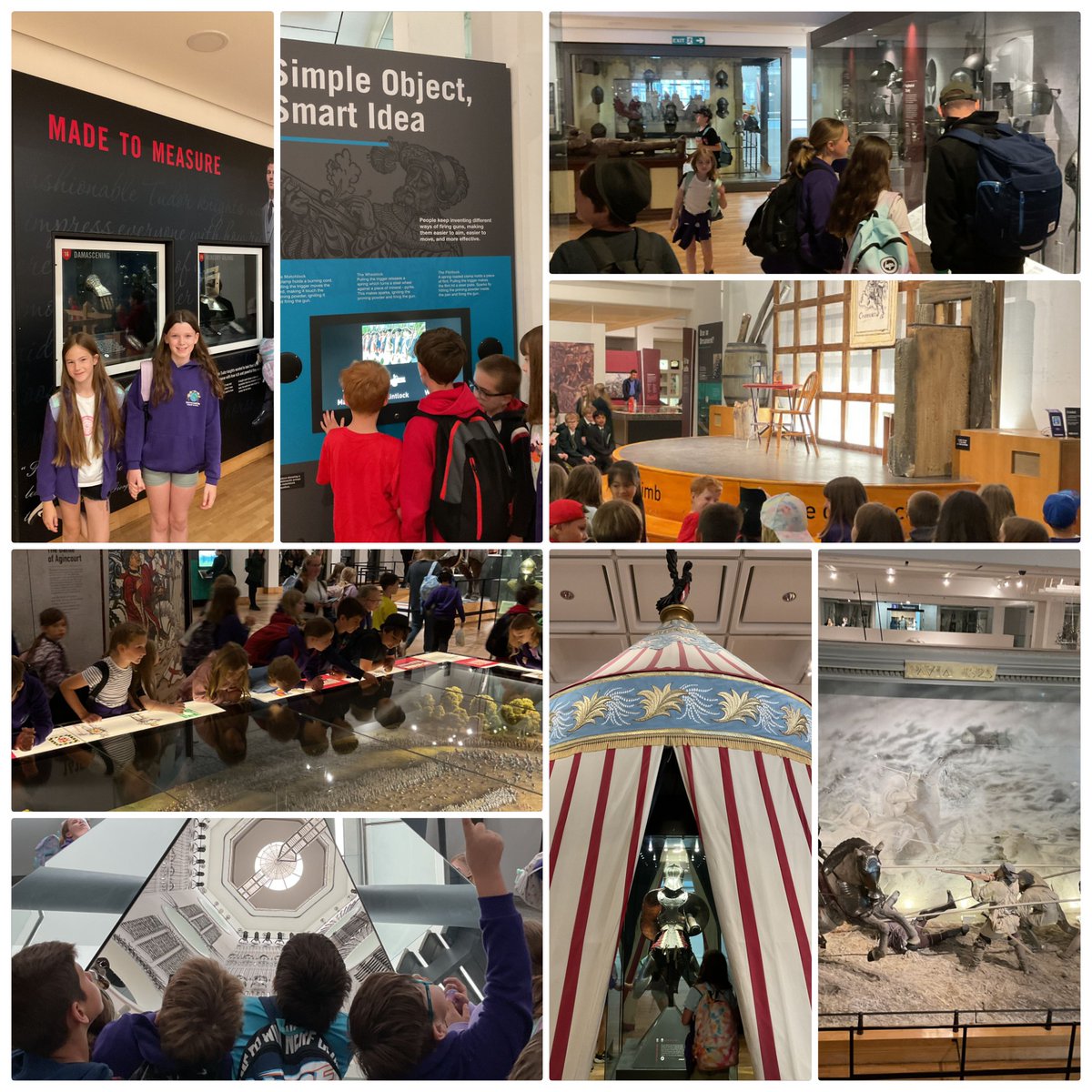 Residential swap day 2. A trip to the Royal Armouries! 🤩 🙌 #experiencesforall