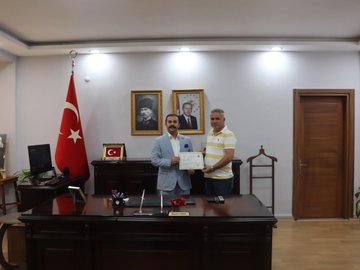 Kaymakam Taşkin'in Öğretmenlerle Görüşmesi