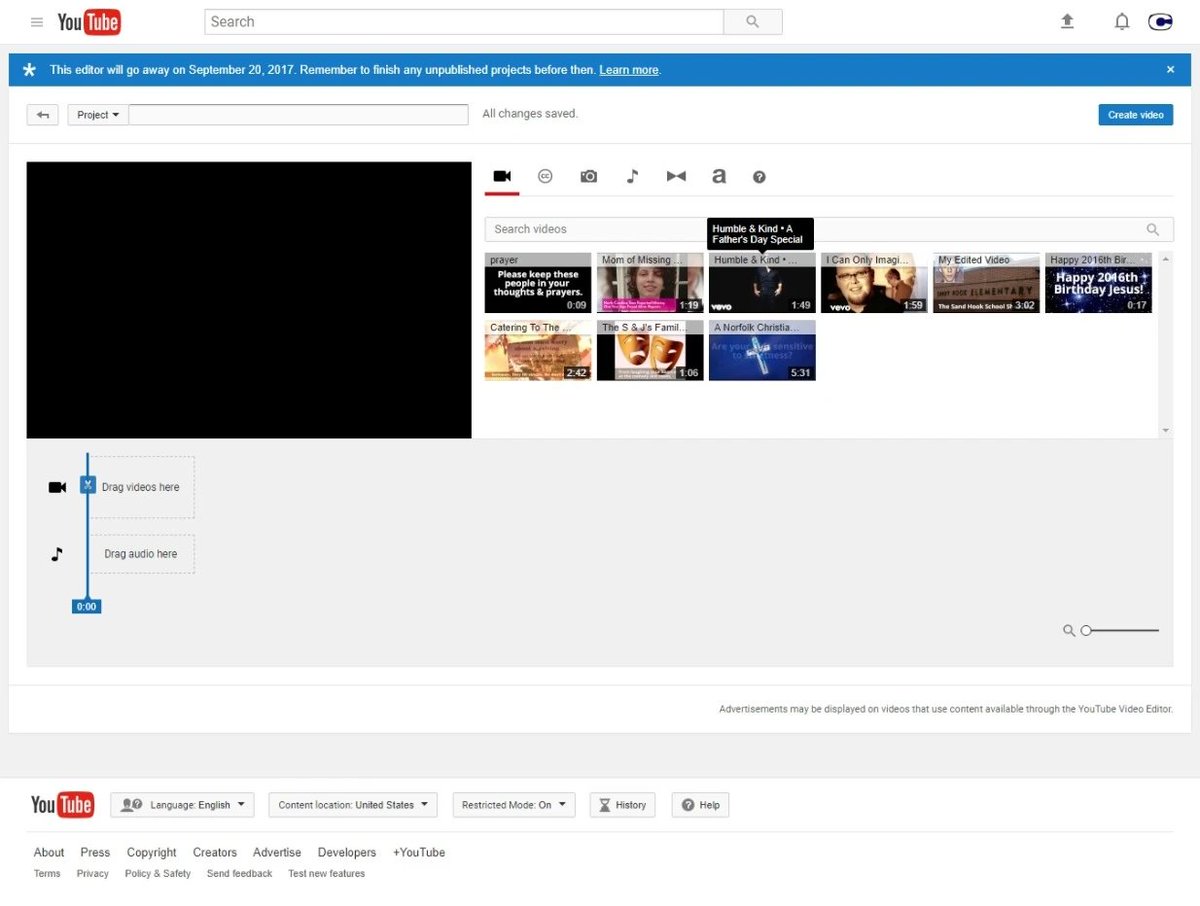 lukegregory448's tweet photo. Do you remember when YouTube used to have it's own video editor? It was called the YouTube Video Editor. It was launched in 2010 and was discontinued in 2017. https://t.co/LrdNpGKADy
