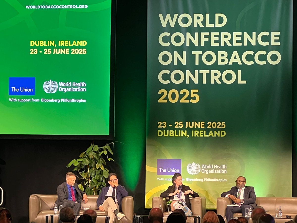 🚭Coordinating Tobacco Control.

At the World Conference on Tobacco Control 2025 #WCTC2025 we discussed about  Multi-sectoral and multi-stakeholder approaches to tobacco control

To tackle the global tobacco epidemic, countries can work across sectors—health, finance, education,