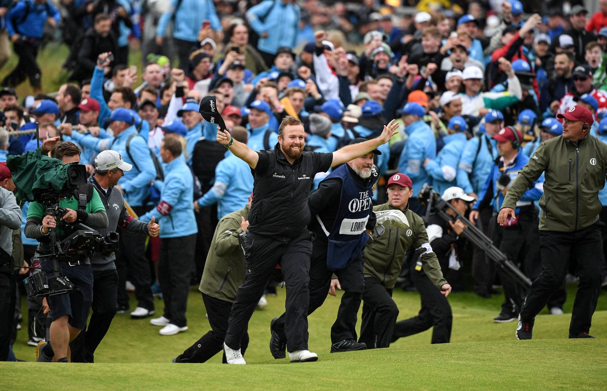 The Open (@theopen) on Twitter photo A moment etched in The Open's history.
In 2019, Shane Lowry conquered Royal Portrush to become Champion Golfer.
A victory born on home soil, carried by the roar of the crowd and remembered far beyond Portrush.
<a href="/ShaneLowryGolf/">Shane Lowry</a> A moment etched in The Open's history.
In 2019, Shane Lowry conquered Royal Portrush to become Champion Golfer.
A victory born on home soil, carried by the roar of the crowd and remembered far beyond Portrush.
<a href="/ShaneLowryGolf/">Shane Lowry</a>