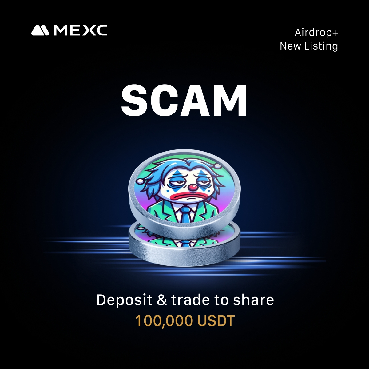 Solana Retardz (@solretardz) on Twitter photo ๐จ $SCAM GIVEAWAY
To celebrate our listing on MEXC
๐ 3x $50 in $SCAM
๐ธ Follow <a href="/solretardz/">Solana Retardz ($SCAM)</a>
๐ธ Retweet this post
๐ธ Tag 3 friends
If you post a screen with $SCAM in your wallet = 5x chance to win!
GO ๐ ๐จ $SCAM GIVEAWAY
To celebrate our listing on MEXC
๐ 3x $50 in $SCAM
๐ธ Follow <a href="/solretardz/">Solana Retardz ($SCAM)</a>
๐ธ Retweet this post
๐ธ Tag 3 friends
If you post a screen with $SCAM in your wallet = 5x chance to win!
GO ๐