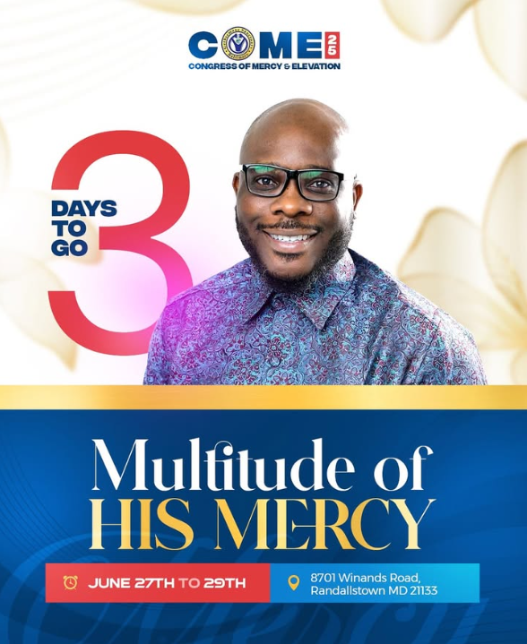 gsawlah1's tweet photo. 3 days until we have Reverend Pastor @frekeumoh_ at COME 2025!

He's bringing a dynamic sound of praise to COME 2025.

Meet him there or beat him there!

🎵Hallejuah no go finish, Hallejuah no go finish🎵
🎵For your mercy, e dey🎵 https://t.co/qpJM6m75ZC