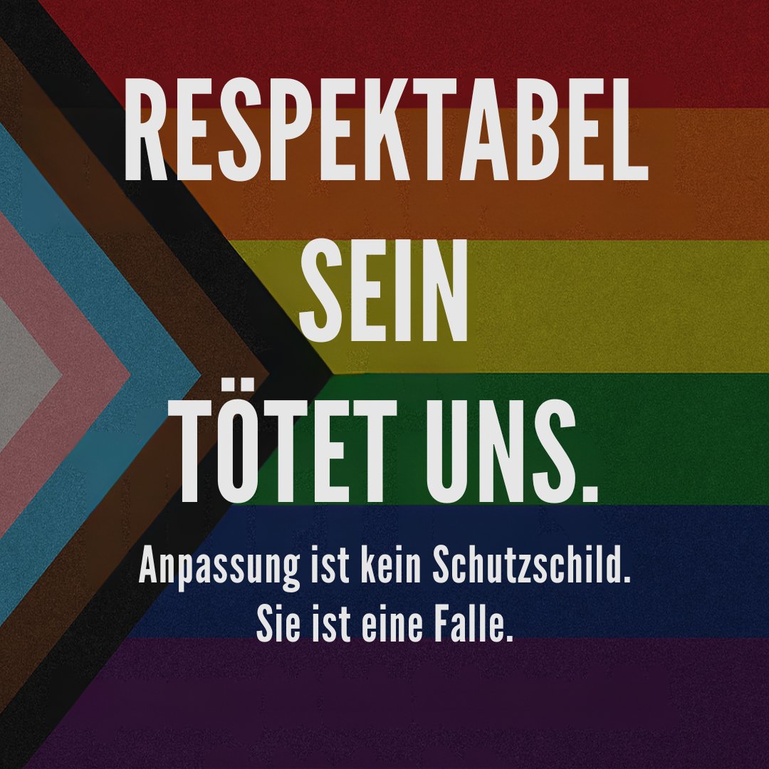 1/8
🧨 Der größte Fehler, den unsere Community je gemacht hat, war zu glauben, sie müsse werden wie die, die uns ablehnen. 🧨

Wir haben Drag versteckt, weil es angeblich „peinlich“ sei.
Wir haben Neopronomen ausgelacht, weil sie „zu verwirrend“ seien.