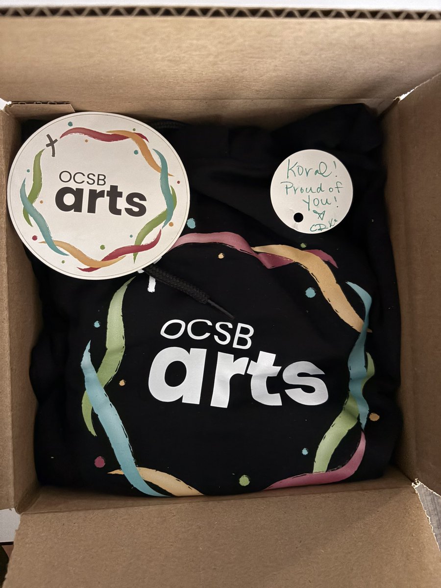 It’s always a good day when you get mail 💌 thank you!! <a href="/ocsbArts/">OCSB Arts</a>