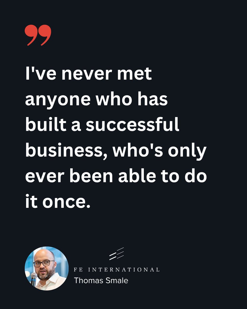 Alex Shevelenko (@shevelenko) on Twitter photo If you're building in SaaS, eCommerce, or cloud, this is the episode you didn’t know you needed.
<a href="/ThomasSmale/">Thomas Smale</a>, CEO of <a href="/FEIntl/">FE International</a>, joined me on Experience-focused Leaders to talk exits. His team has helped founders close over 1,500 deals worth $50B+… and what he shared is a If you're building in SaaS, eCommerce, or cloud, this is the episode you didn’t know you needed.
<a href="/ThomasSmale/">Thomas Smale</a>, CEO of <a href="/FEIntl/">FE International</a>, joined me on Experience-focused Leaders to talk exits. His team has helped founders close over 1,500 deals worth $50B+… and what he shared is a