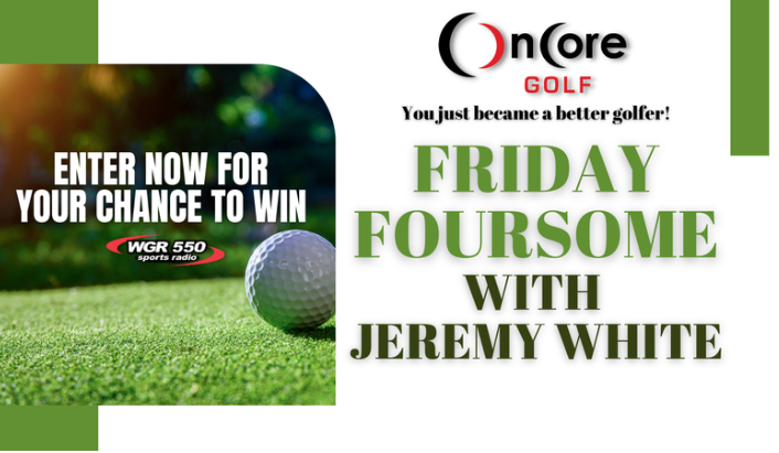 WGR550's tweet photo. ποΈββοΈ It's Friday Foursome with OnCore Golf! Win a round of golf at Seneca Hickory Stick, Diamond Hawk, or Royal Niagara β³ PLUS a box of OnCore balls & a $25 OnCore gift card! Enter now π https://t.co/DDoVb3uqvs #GolfGiveaway #OnCoreGolf #BuffaloGolf https://t.co/IKPqKp5CUz