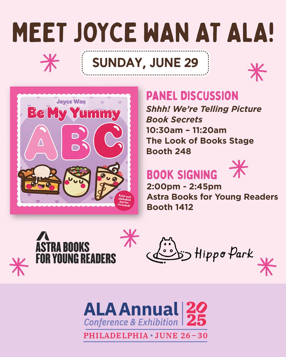 Will be heading to the <a href="/ALALibrary/">American Library Association</a> Annual Conference for a weekend full of bookish joy—panel chatting, book signing, and soaking up the love of books with some really wonderful book people. If you will be around, please come by and say hi! 📚#alaacc25 #kidlit #kidlitart