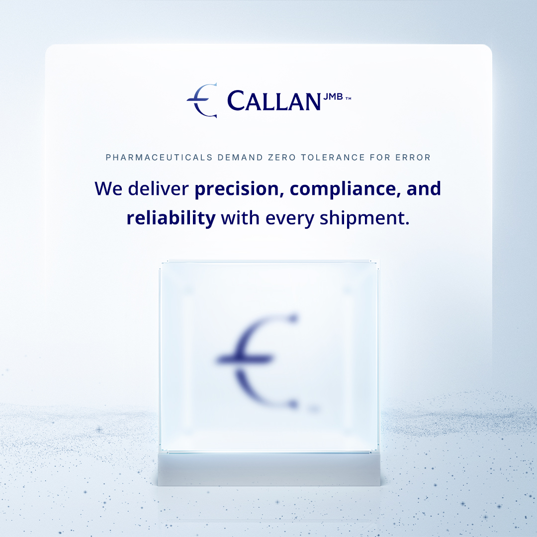 Pharmaceuticals demand zero tolerance for error. $CJMB delivers precision, compliance, and reliability with every shipment.

#CallanJMB