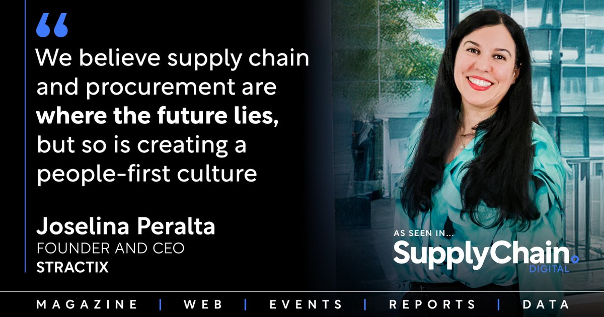 SupplyChainD's tweet photo. “My strategic vision is probably one of my greatest assets and it makes me a killer chess player.” Joselina Peralta, CEO of STRACTIX, leads with foresight and empathy.

Explore more: https://t.co/LqPTOKdhQv

#StrategicLeadership #WomenInBusiness https://t.co/hCwgfwQMVu