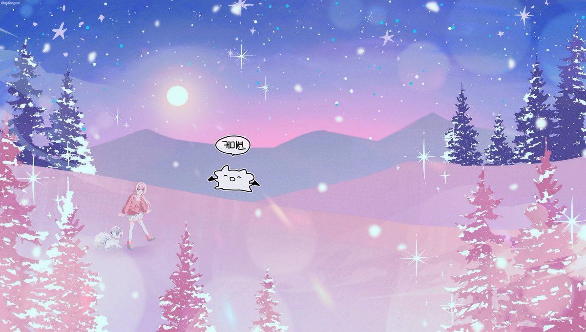 간단 일러 타입 작업했습니다. 신청 감사합니다!