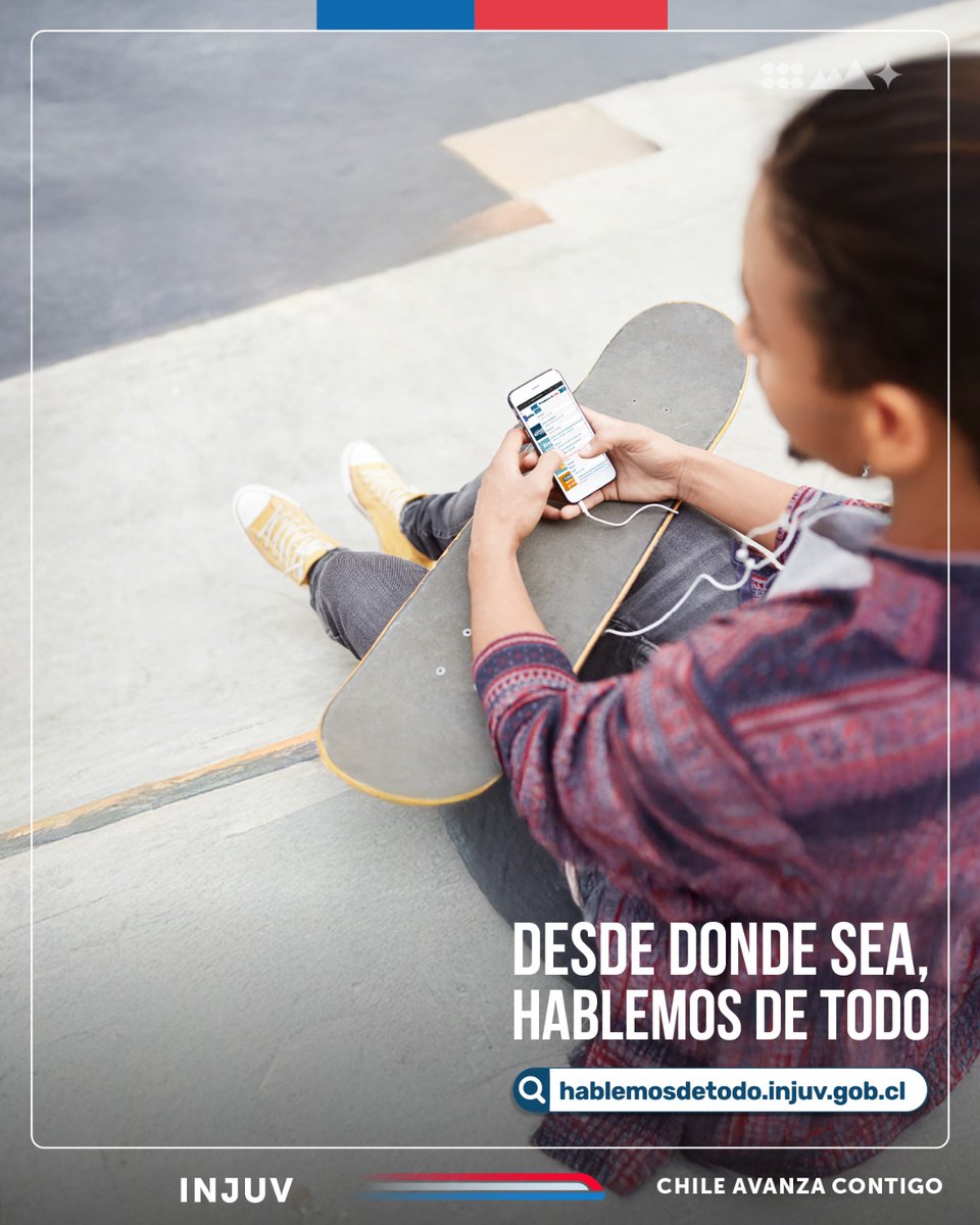 ¡Llegaron las #VacacionesDeInvierno! 🧣❄️
Disfrútalas con actividades gratuitas 🎨🎭 pero si te sientes bajonead@, recuerda que no estás sol@ 💙
Habla con profesionales en 👉 hablemosdetodo.injuv.gob.cl
#HablemosDeTodo 💬 #SaludMental