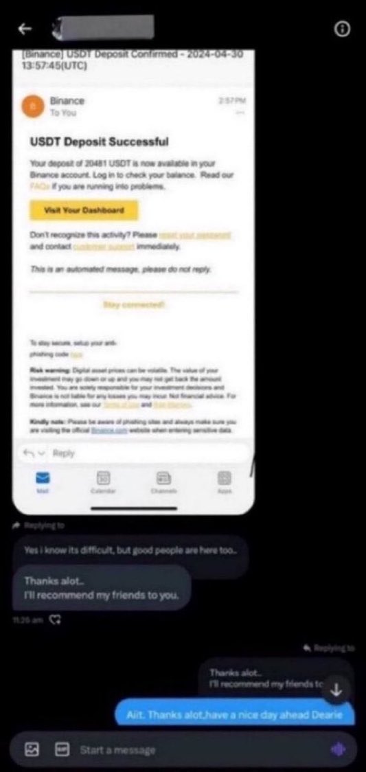 managerandreaa's tweet image. NOTICE

REPORTS CONFIRMED:

#Capixtrade accused of withholding funds after deposits.

URGENT ASSISTANCE AVAILABLE:

Reach out now for recovery support 

#DigitalAssetRecovery #CryptoRecoveryAssistance #FinancialRecoverySolutions #OnlineSecuritySupport #CryptocurrencyRecovery