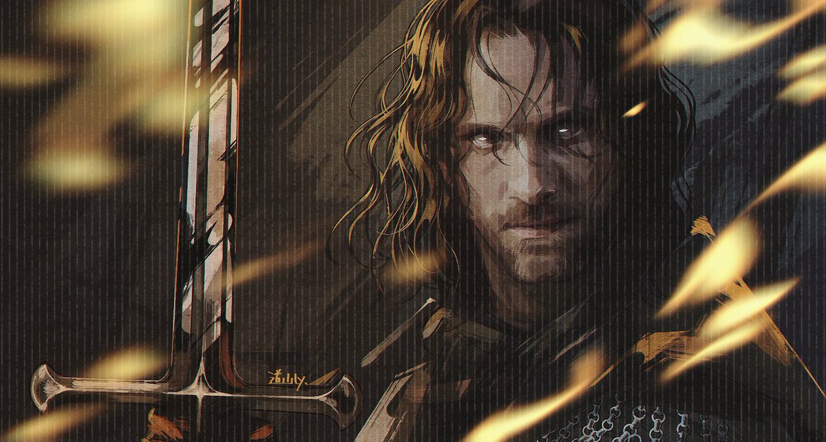 LY78816822's tweet image. 老朽今年八十有七 #Aragorn #thelordoftherings