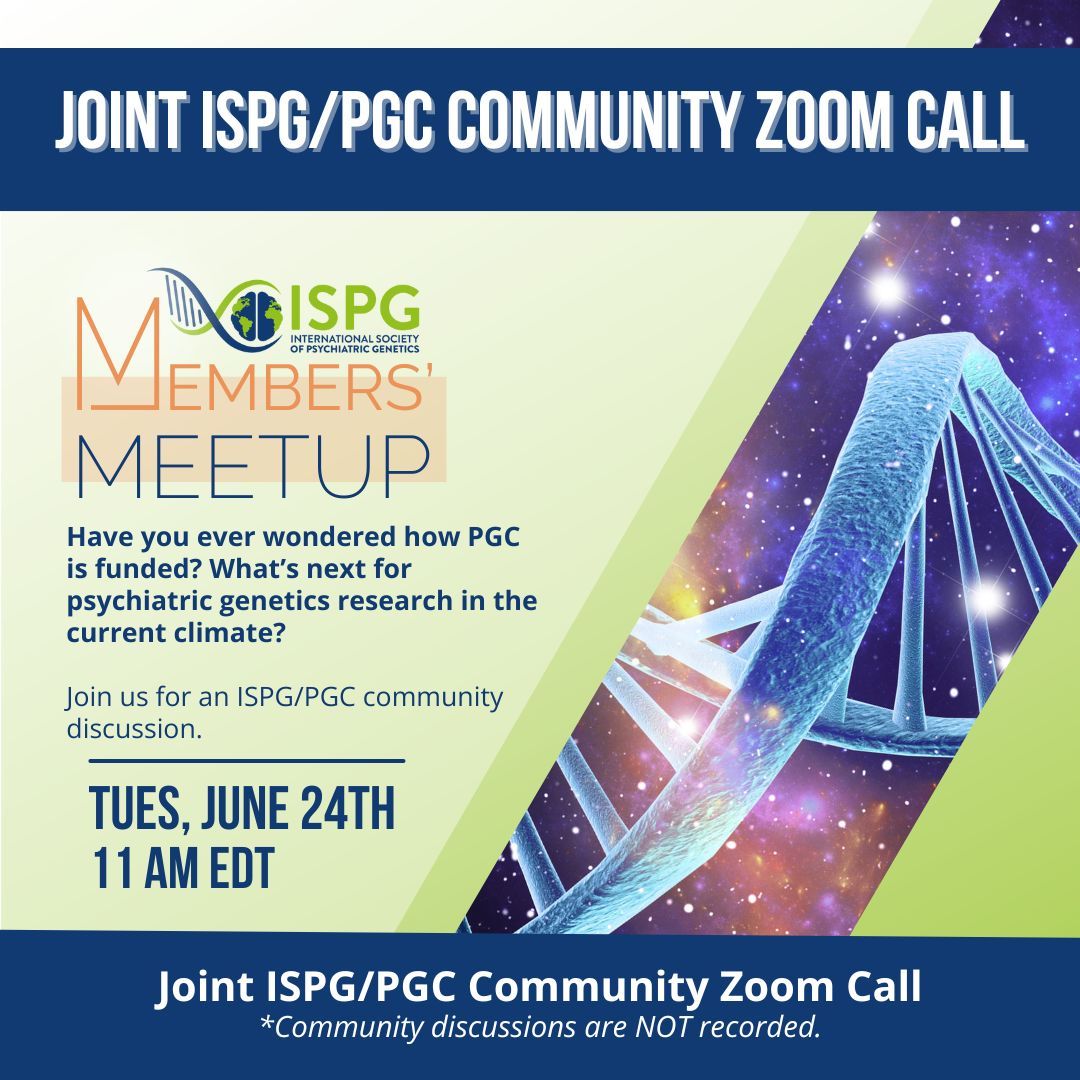 ISPGnet's tweet image. Starting Now! ISPG/PGC Joint Community Zoom Call
Join Zoom Meeting
us06web.zoom.us/j/82690173530?…