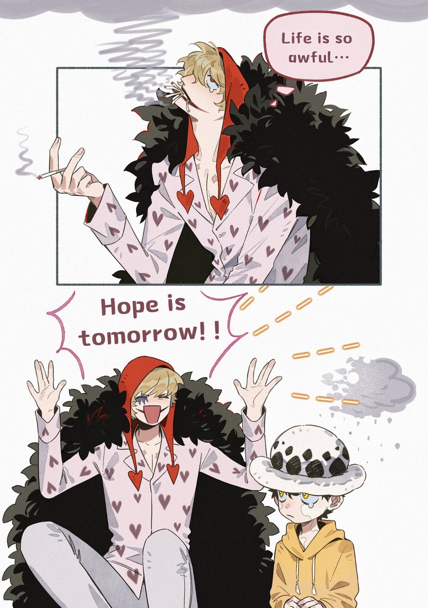 Leave the smile to the child