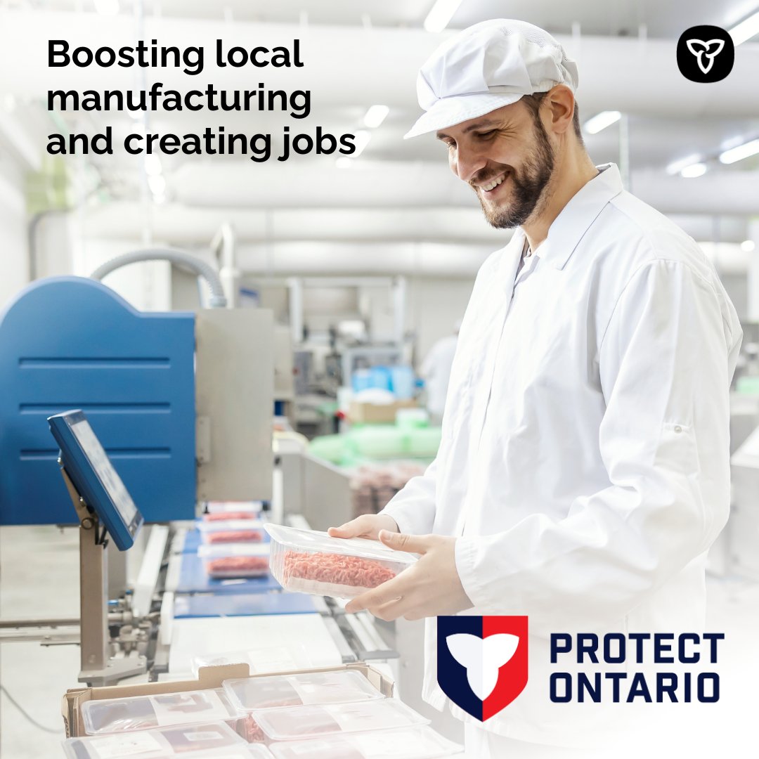 Ontario Economy (@oneconomy) on Twitter photo Ontario welcomes Hilton Foods Canada’s investment of $192M to build its first North American food processing and distribution facility in Brantford.
This investment will create 150 new, good-paying jobs.
news.ontario.ca/en/release/100…
<a href="/AgricultureON/">Ontario Agriculture, Food and Agribusiness</a> Ontario welcomes Hilton Foods Canada’s investment of $192M to build its first North American food processing and distribution facility in Brantford.
This investment will create 150 new, good-paying jobs.
news.ontario.ca/en/release/100…
<a href="/AgricultureON/">Ontario Agriculture, Food and Agribusiness</a>