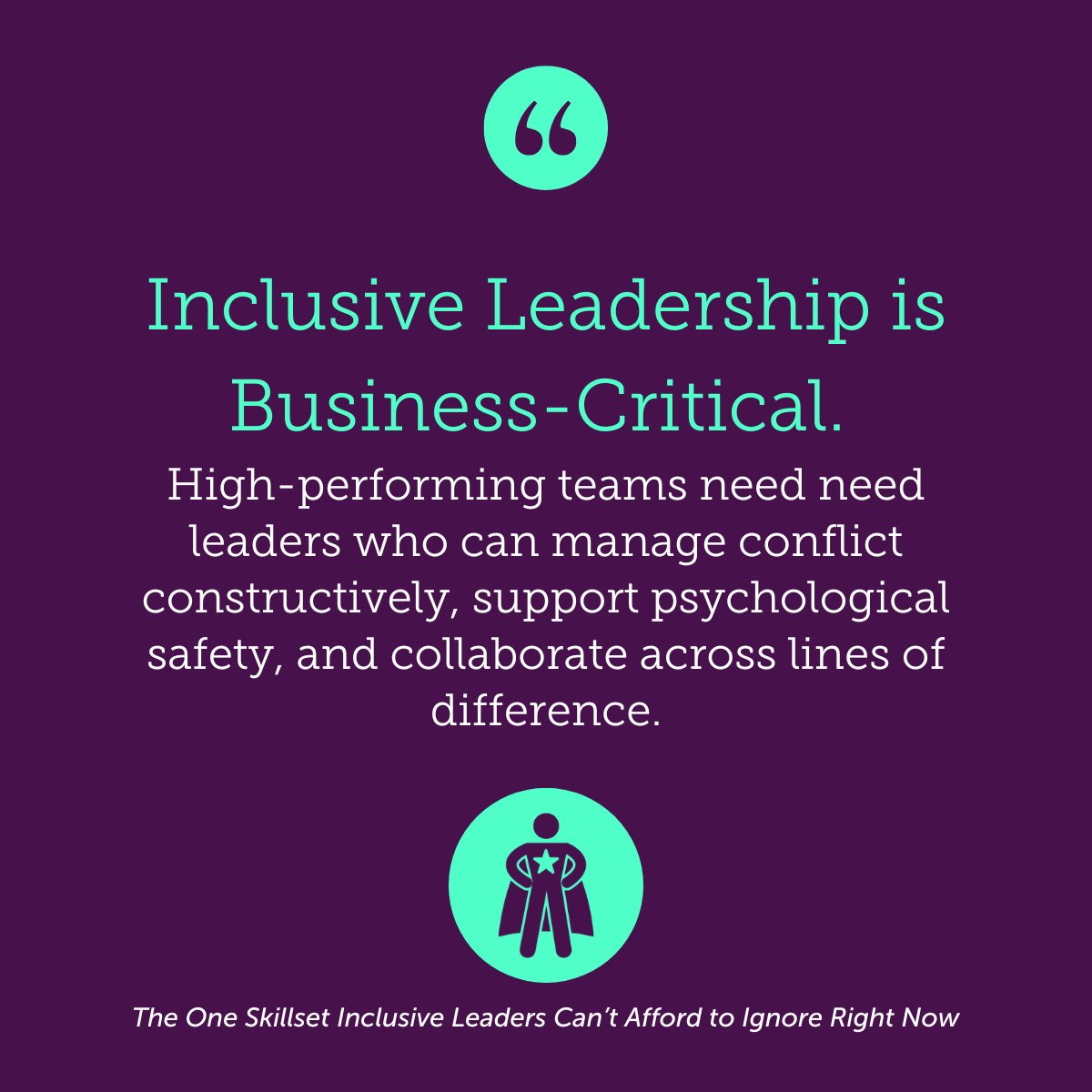 🧠 Inclusion starts with emotional intelligence.

In today’s polarized and fast-changing workplace, emotional intelligence isn’t a nice-to-have. It’s essential. Discover why this skillset is the key to inclusive, resilient leadership in our latest article on our site. 
#HR #ERG